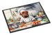 Dogue De Bordeaux The Chef Doormat Front Door Mat Indoor Outdoor Rugs For Entryway, Non Slip Washable Low Pile, 24H X 36W_maomaolike.com