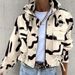 Women's Clothing autumn and winter new motorcycle jacket coat short tops _maomaolike.com