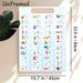 Thai Alphabets Painting Poster, Colorful Cartoon-style Educational Poster, Comprehensive Thai Letter Reference With Matching Illustrations, Suitable_maomaolike.com