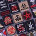 Punk Embroidered Iron On Patches On Clothes Thermoadhesive Hippie Rock Patch For Clothing DIY Embroidery Stickers Appliques_maomaolike.com