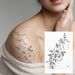 Zhengxiang Cross-Border New Waterproof Long-Lasting Flower Butterfly Half Arm Tattoo Stickers Wholesale_maomaolike.com