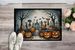 Pet Cemetery Spooky Halloween Doormat Front Door Mat Indoor Outdoor Rugs For Entryway, Non Slip Washable Low Pile, 24H X 36W_maomaolike.com