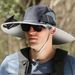 Hot Sale Men Fisherman Hat with Solar Fan Large Brim Hollow Mesh USB Charging Anti-UV Sunlight Protection Quick Dry Great_maomaolike.com