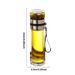 Glass Leak-Proof Travel Mug Double Wall Cup Portable Infuser Bottle, Water Separation Tea Bottle_maomaolike.com