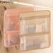 EYESONU Zippered Hanging Underwear Storage Organizer 1/2/3 Layer Portable Closet Storage Bag
_maomaolike.com
