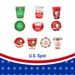 30 PCS Christmas Paper Plates,9 Inches Christmas Party Supplies 6 Designs Snowman And Santa Claus Disposable Plates For Christmas Party Dinner Tableware Decoration Supplies_maomaolike.com
