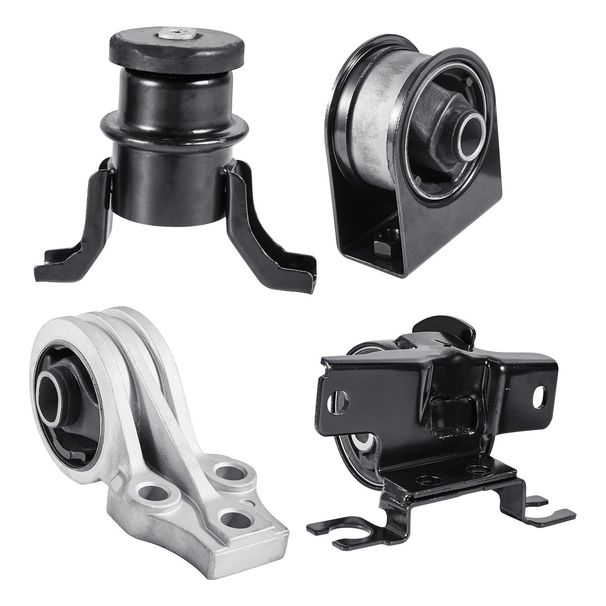 Engine Motor Mount And Transmission Mount Kit Replacement, Set Of 4, Compatible With 2009–2012 Ford Escape 2.5L L4, Replace OE# A5446, A5481, A5412, A5441, Secure Support_maomaolike.com