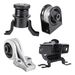 Engine Motor Mount And Transmission Mount Kit Replacement, Set Of 4, Compatible With 2009–2012 Ford Escape 2.5L L4, Replace OE# A5446, A5481, A5412, A5441, Secure Support_maomaolike.com