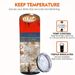 1pc Stainless Steel Thermos With Lid And Straw 600ml Insulation Straight Water Dual Wall Vacuum Cup Stains Letter Full_maomaolike.com