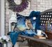 Owl Perched In Coastal Tree Throw Pillow Machine Washable, Indoor Outdoor Decorative Pillow For Couch, Bed Or Patio, 18Hx18W_maomaolike.com