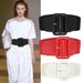 HOT Plus Size Stretch Cummerbunds Female Wide Black Corset Belt Big Dress Red Waistband Designer Belts For Women White_maomaolike.com