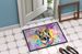German Shepherd Hippie Dawg Doormat Front Door Mat Indoor Outdoor Rugs For Entryway, Non Slip Washable Low Pile, 24H X 36W_maomaolike.com