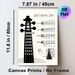 Viola Fingering Chart Painting Poster, Clear Monochrome Viola Fingering Instruction Poster, Practical Reference For Mastering Viola Fingerings_maomaolike.com