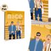 The Nice Guys Movie Painting Poster, Minimalist Retro Warm-hued Poster, Stylish Film-inspired Wall Decor Suitable For Living Room, Home Theater Spaces_maomaolike.com