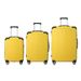 Lemon Yellow 3-Piece Premium ABS Luggage Set-20", 24", And 28" Suitcases With Multi-Position Handle, Silent Spinner Wheels, And TSA-Approved Lock-Durable, Stylish, And Spacious Travel Gear_maomaolike.com
