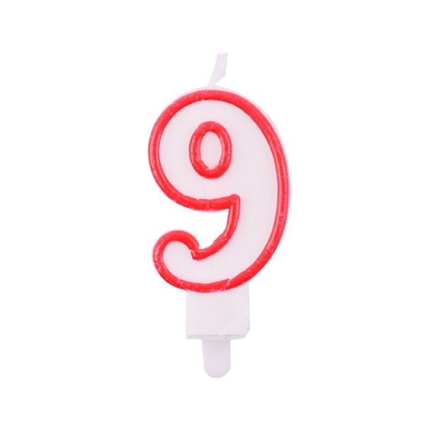 Number 9 Birthday Candle 3D Number Happy Birthday Cake Candles For Birthday Party Wedding Decoration Reunions Theme Party 7cm 24pcs_maomaolike.com