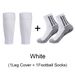 Unisex Football socks socks professional training thick towel bottom in the tube point non-slip men's and women's sports socks leg socks grey sole_maomaolike.com