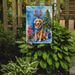Golden Retriever Christmas Reindeer Garden Flag Mailbox Flag Decorative Yard Flag Banner Outside Patio Artwork Yard Flower Beds, Garden Size, Multicolor_maomaolike.com