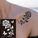 Zhengxiang European And American PET Hanna Stickers Hollow Stencils Indian Hand Painted Henna Tattoo_maomaolike.com