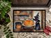 Pug Fall Kitchen Pumpkins Doormat Front Door Mat Indoor Outdoor Rugs For Entryway, Non Slip Washable Low Pile, 24H X 36W_maomaolike.com