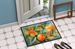 Florida Orange Blossom In Watercolor Doormat Front Door Mat Indoor Outdoor Rugs For Entryway, Non Slip Washable Low Pile, 24H X 36W_maomaolike.com