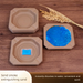 Rice Husk Disposable Ashtray Light Luxury High-end Office Home Use No-wash Anti-fly Ash Safe Biodegradable Simple_maomaolike.com