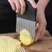 Wolf tooth potato knife ripple wave knife kitchen household vegetable cutting artifact fancy strip cutter fries artichoke special cutting_maomaolike.com