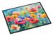 Anemones In Watercolor Doormat Front Door Mat Indoor Outdoor Rugs For Entryway, Non Slip Washable Low Pile, 24H X 36W_maomaolike.com