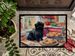 Affenpinscher Christmas Cookies Doormat Front Door Mat Indoor Outdoor Rugs For Entryway, Non Slip Washable Low Pile, 24H X 36W_maomaolike.com