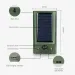 Solar Electronic Ultrasonic Bird Repeller IP66 Waterproof Pigeon Deterrent Strong LED Flashing Pest Controller For_maomaolike.com