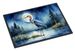Blue Heron Under The Moonlight Doormat Front Door Mat Indoor Outdoor Rugs For Entryway, Non Slip Washable Low Pile, 24H X 36W_maomaolike.com