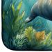 Manatee In A Seagrass Bed Dish Drying Mat Absorbent Dish Drying Mat Pad For Kitchen Counter Dish Drainer Mat For Countertop, 14 X 21", Multicolor_maomaolike.com