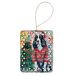 English Springer Spaniel Christmas Porcelain Ornament Christmas Tree Hanging Decorations For Home Christmas Holiday, Rectangle, Gift, Multicolor_maomaolike.com