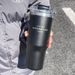 Large Capacity Insulation Cup, 30.43oz Drinking Coffee Cup With Straw, Simple Water Bottle_maomaolike.com