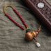 Peaceful Fortune Natural Walnut Wood Snake Head Gourd Interior Hanging Ornament Rearview Mirror Decoration Pendant Car_maomaolike.com