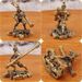 Black Myth Wukong Figurine Riding The Wind And Waves Desktop Decoration Cloud Monkey King Bronze Metal Game Peripheral_maomaolike.com