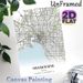 Melbourne City Map Painting Poster, Minimalist Line Art Urban Map Poster, Detailed Street & Geographic Layout Ideal For Home, Office Wall Decor_maomaolike.com