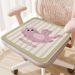 【 Hot Selling 】 Summer Ice Silk Cooling Office Sitting, Brehable, Non Slip For Student Dormitory, Cute Cartoon Chair_maomaolike.com
