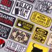 Book Club Iron On Patches For Clothes Caution Letters Sewing Embroidery Patch On Jacket/Hat/Backpack Personal Stickers Badges_maomaolike.com
