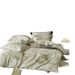 SetMicrofiber Duvet Cover New Chinese-style Printed Cotton-linen Four-piece Bedding Set 1.8m, Traditional Chinese Style_maomaolike.com