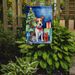 Fox Terrier Christmas Reindeer Garden Flag Mailbox Flag Decorative Yard Flag Banner Outside Patio Artwork Yard Flower Beds, Garden Size, Multicolor_maomaolike.com