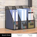 Metal Desk Organizer Frame File Archive Box Office Iron Art Storage Rack_maomaolike.com