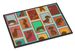Lots Of Chocolate And Tan Dachshund Doormat Front Door Mat Indoor Outdoor Rugs For Entryway, Non Slip Washable Low Pile, 24H X 36W_maomaolike.com