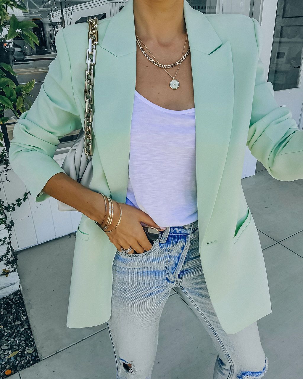 Women's clothing long sleeved small suit OL temperament professional slim top jacket_maomaolike.com