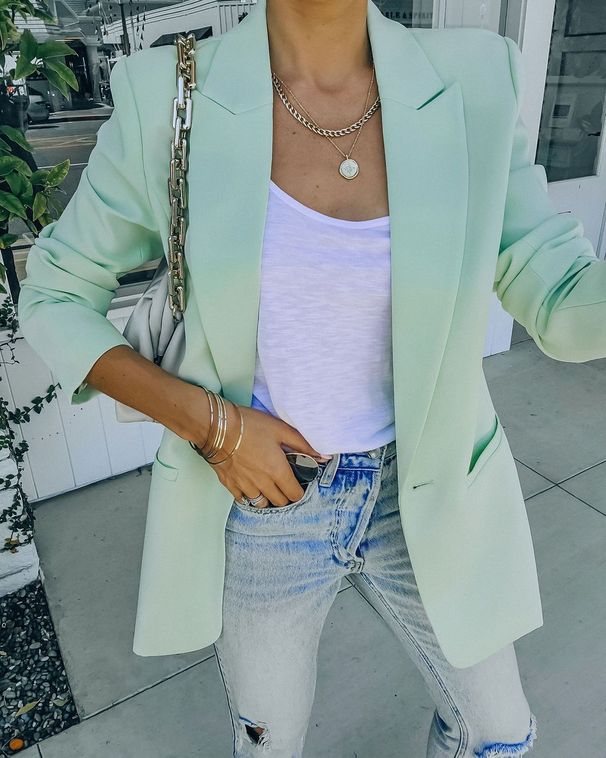 Women's clothing long sleeved small suit OL temperament professional slim top jacket_maomaolike.com