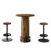 Bar Table With 2 Barstools, Pub Cocktail Table Bar Table With Chairs_maomaolike.com