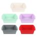 Cross-border New Square Silicone Baking Tray 6.5inch DIY Cake Mold In Stock_maomaolike.com