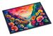 Begonias In Color Doormat Front Door Mat Indoor Outdoor Rugs For Entryway, Non Slip Washable Low Pile, 24H X 36W_maomaolike.com