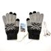 Heating Gloves Electric heating gloves 5-finger knitted jacquard touch screen thickened with fleece USB warm gloves for outdoor warmth_maomaolike.com