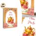 Chai Tea Themed Painting Poster, Elegant Watercolor Vintage Teapot & Floral Arch Poster, Warm Cultural-inspired Decor Ideal For Kitchen, Dining Area_maomaolike.com
